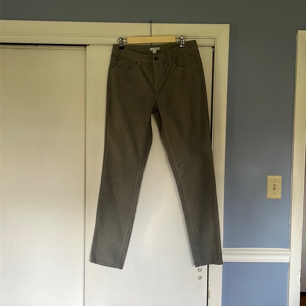 NWT Garnet Hill straight leg corduroy pants